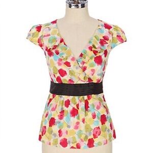 Odille Flowering Fields Top Size 6